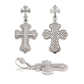 2025 S925 Moissanite Cross Pendant, Street Style Punk