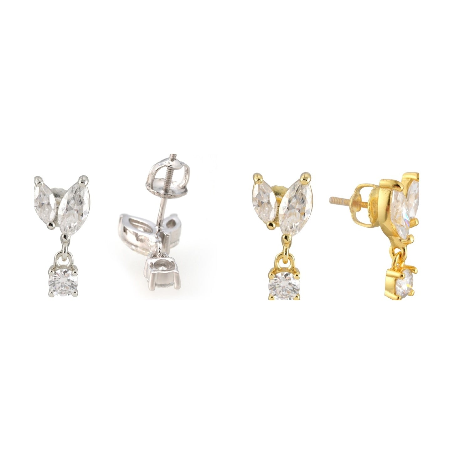 S925 Moissanite Stud INS Style Gift Earring