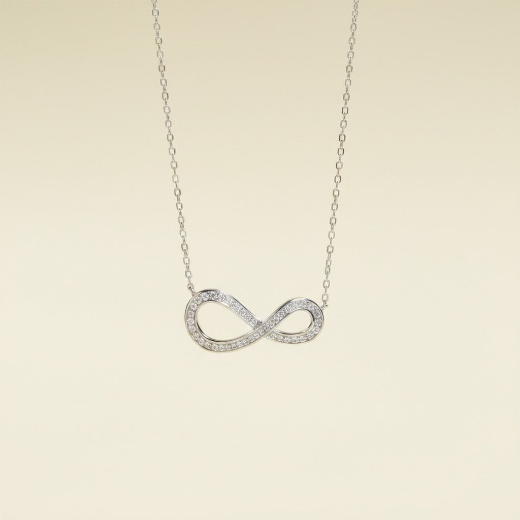 Heart Moissanite Clavicle Necklace