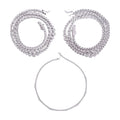 S925 Silver Moissanite Ombre Tennis Chain