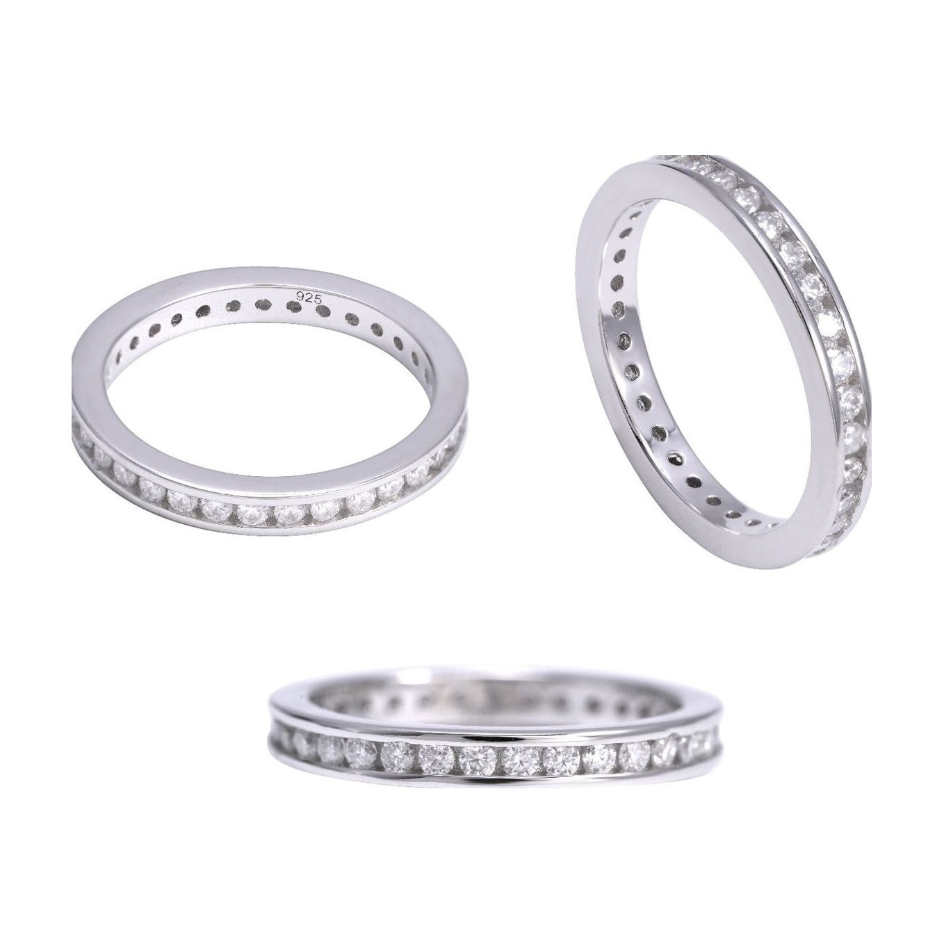 S925 Moissanite Ring, GRA Certificate