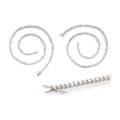S925 Tennis Chain, 4mm D-Color Moissanite