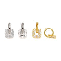 S925 Moissanite Ear Cuff Hong Kong Vintage
