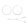S925 Silver Moissanite 4.4mm Necklace Elegant Style