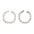 Cuban Chain 10mm, S925 Silver, Moissanite, Bead Chain