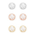 S925 Silver 2ct Moissanite Stud Earrings