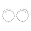 S925 Silver Pave Moissanite Cross Cuban Chain