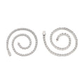 S925 Hip-Hop Necklace, Square Moissanite 4mm