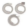 S925 Moissanite Cuban Link 18mm Hip-Hop Chain