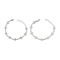 S925 Flower Bracelet, D-Color Moissanite, Petite