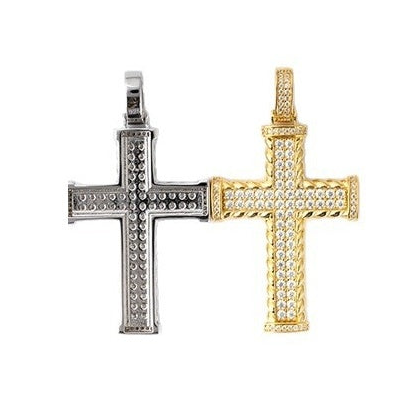 S925 Moissanite Hip-Hop Pendant