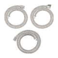 S925 5mm Moissanite Cuban Chain, Street Hip-Hop