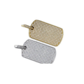 S925 Silver Moissanite Rectangle Pendant w/GRA