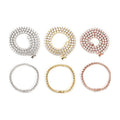 S925 Moissanite Tennis Chain 5.0mm Hip-Hop Bracelet
