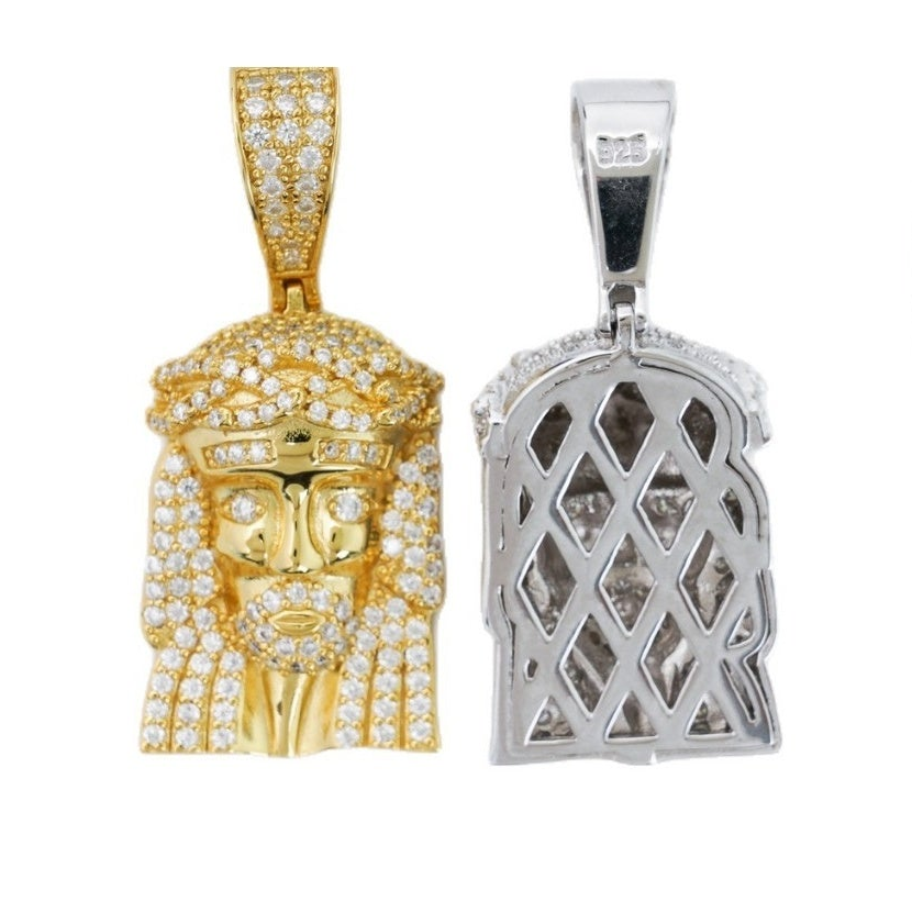 S925 Moissanite Pendant w/ GRA, Hip-Hop Style
