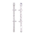 S925 Silver Moissanite Cuban Chain Bracelet