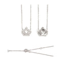 D Color Moissanite Necklace, S925 Silver, GRA