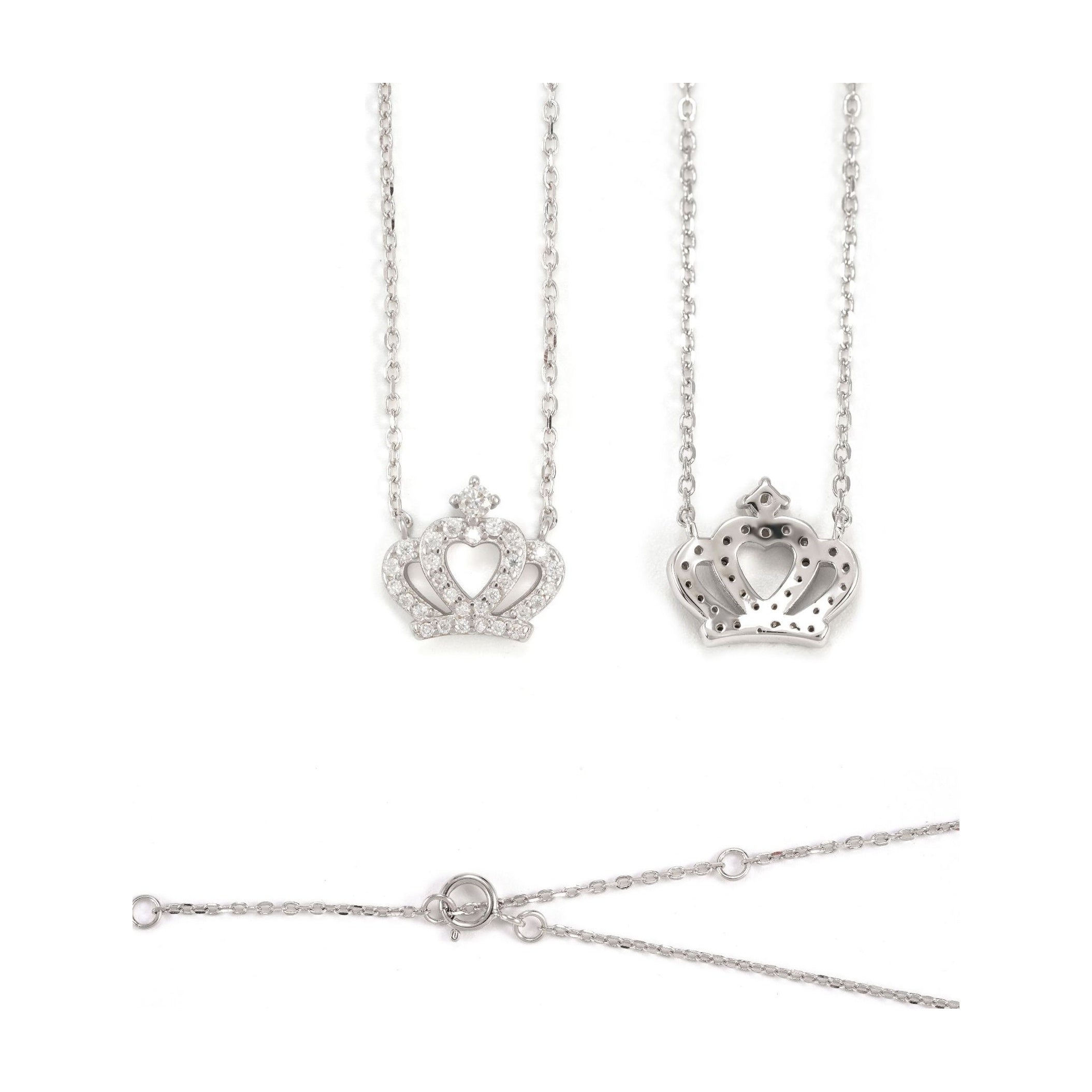 D Color Moissanite Necklace, S925 Silver, GRA
