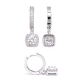 S925 Moissanite Water Drop Earrings