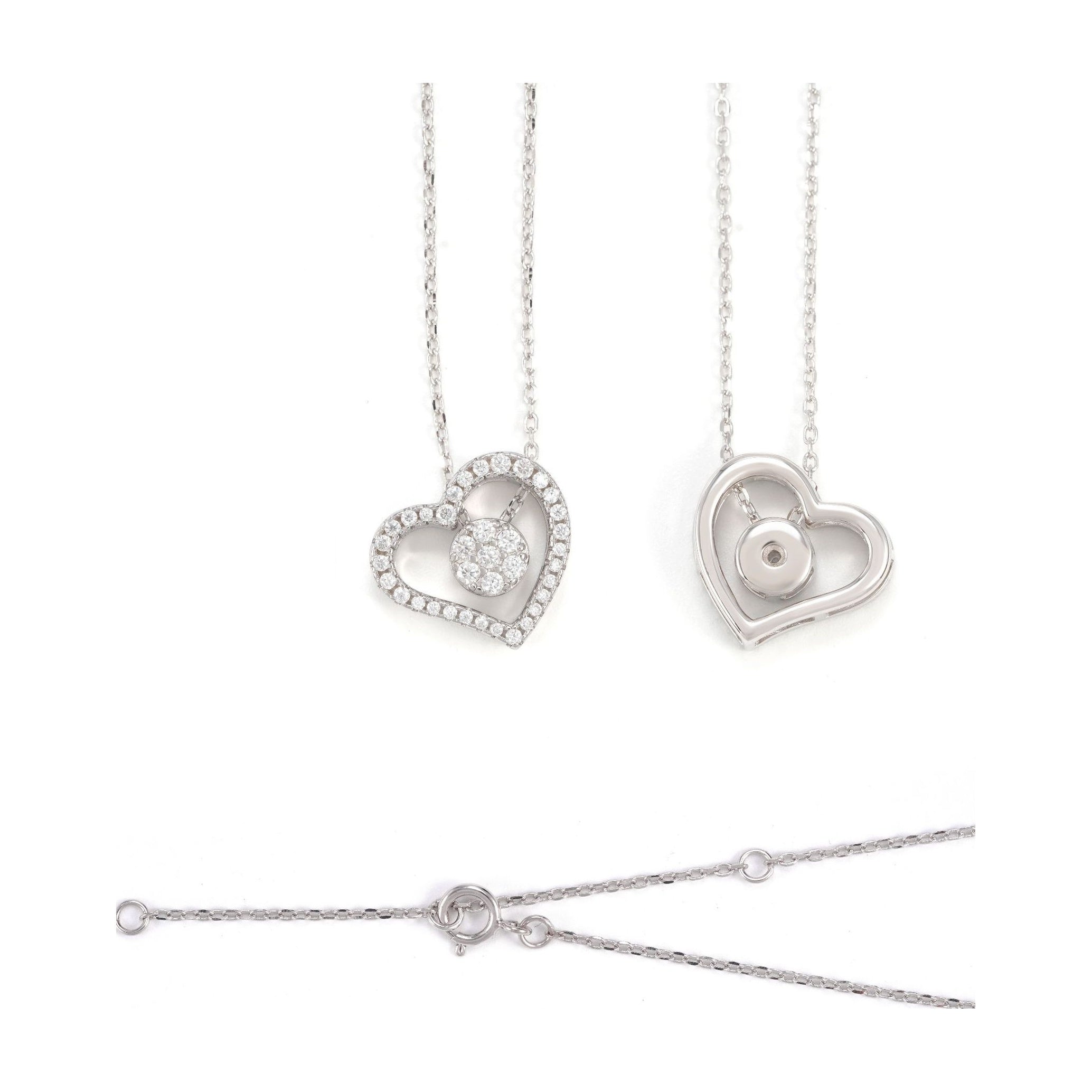 Collarbone Chain S925 Moissanite GRA Pendant Elegant