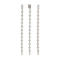 S925 Moissanite Clover & Star Bracelet, Hip-Hop