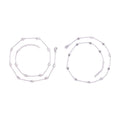 S925 Moissanite Collarbone Chain, Elegant Street Style