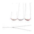 S925 Rectangle Moissanite Collarbone Chain