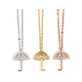 S925 Umbrella Pendant Collarbone Chain