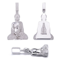 S925 Silver Moissanite Pendant Faith Symbol Direct Factory