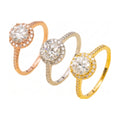 S925 1ct Round Moissanite Ring, Elegant Everyday Wear