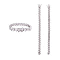 S925 Marquise Round Moissanite Bracelet D Color Hip-Hop