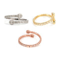 Oval Bracelet, S925 Silver, Moissanite