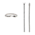 Mixed Egg Tennis Bracelet S925 Silver Moissanite Unique Style