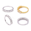 Heart Moissanite Ring, S925 Silver, Couple Gift