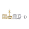 S925 Silver Moissanite Hip-Hop Earrings, Factory Direct