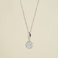 1ct Moissanite Clavicle Necklace