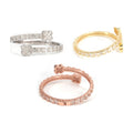 T-Square Bracelet 5.8mm, S925 Silver, Moissanite