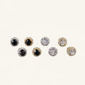 Round 6.0mm Moissanite Stud Earrings