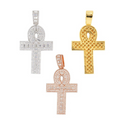 Hip-Hop Pendant, S925 Silver, Moissanite, Tennis Chain