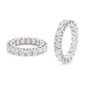 S925 Moissanite 4/5/6.5mm Ring Band Hip-Hop Unisex