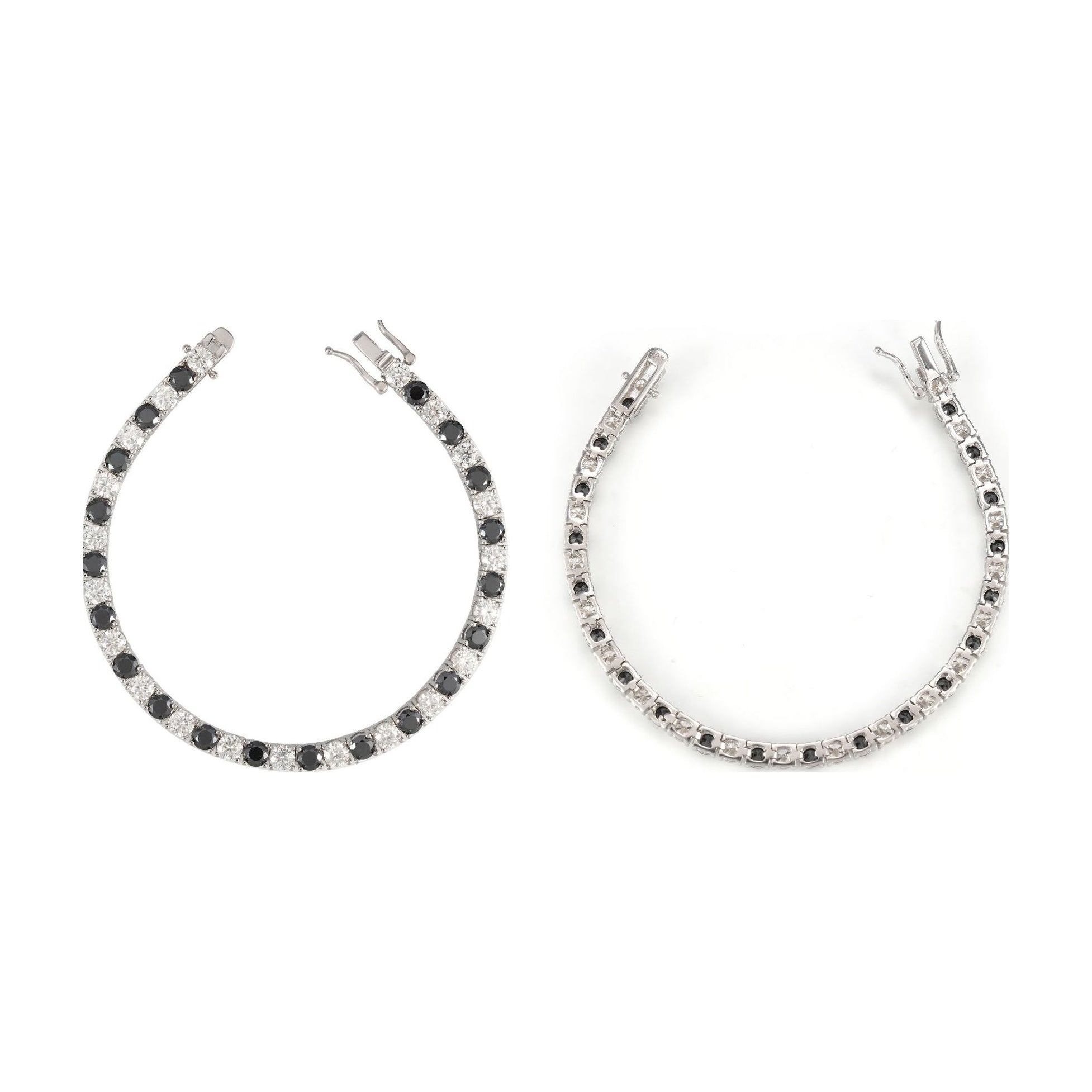 4mm Tennis Chain, S925 Silver Moissanite